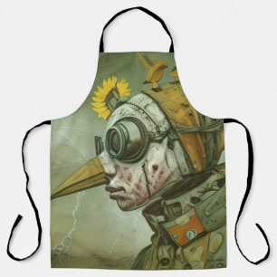What is it we see? Fleece Blanket Apron