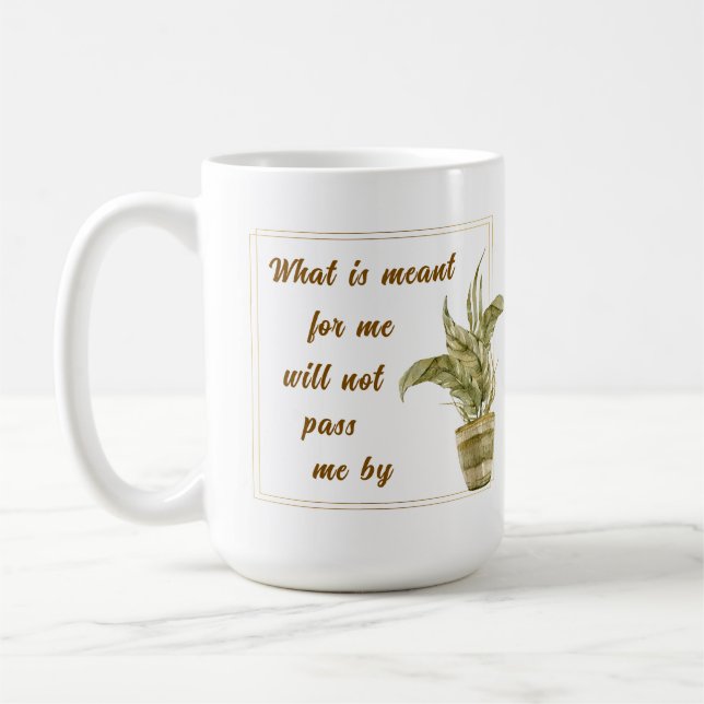 What is Meant for Me Coffee Cup (Left)