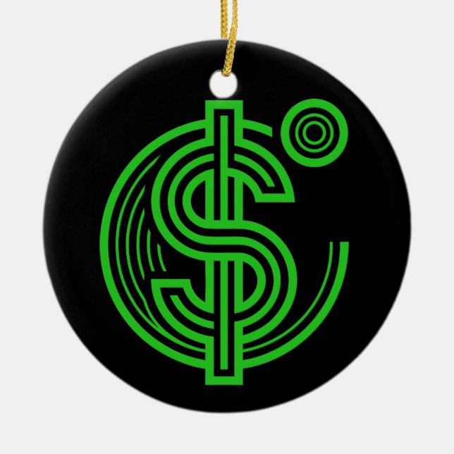 What Is Money Ceramic Tree Decoration (Front)