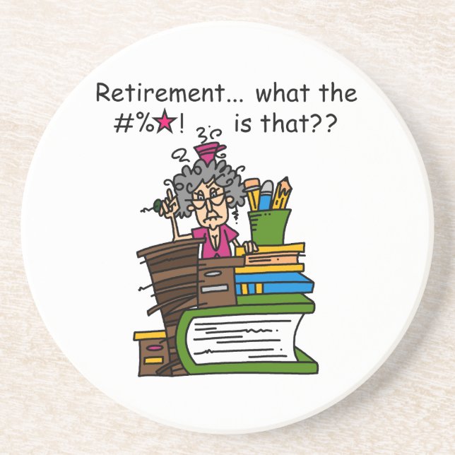 What is Retirement Humour Coaster (Front)