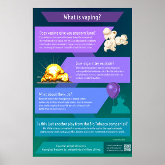 What is vaping - Popcorn lung, explosions and more Poster