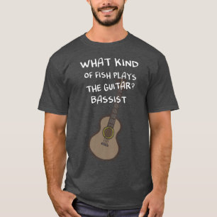 What kind of fish plays the guitar Bassist Premium T-Shirt