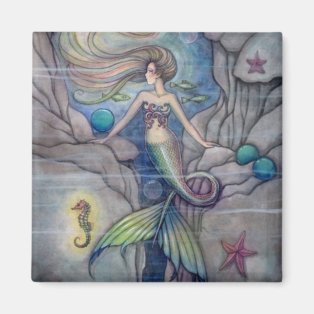 What Lies Beneath Mermaid Magnet (Front)