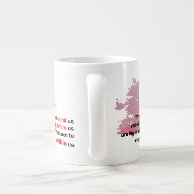 what lies within coffee mug (Handle)