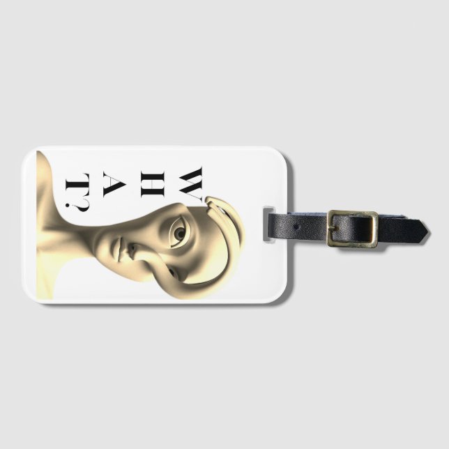 What Luggage Tag (Front Horizontal)
