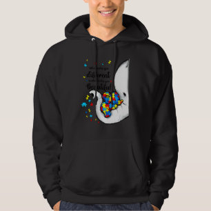 What Makes You Different Elephant Mum Autism Aware Hoodie