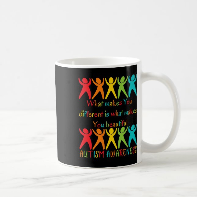 What Makes You Different Is What Makes You Beautif Coffee Mug (Right)
