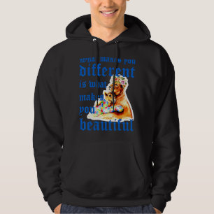 What Makes You Different Lion Mum Autism Child Awa Hoodie
