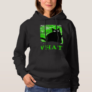 What Murderous Cat Holding Knife Halloween Costume Hoodie