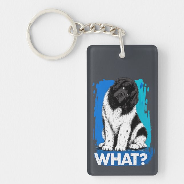 What Newf ( both front and back ) Key Ring (Front)