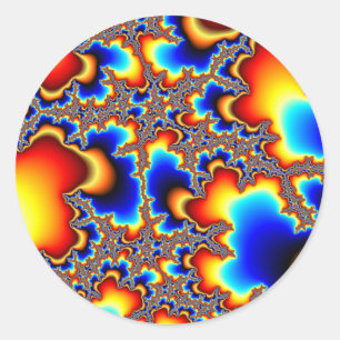 What Next - Fractal Classic Round Sticker