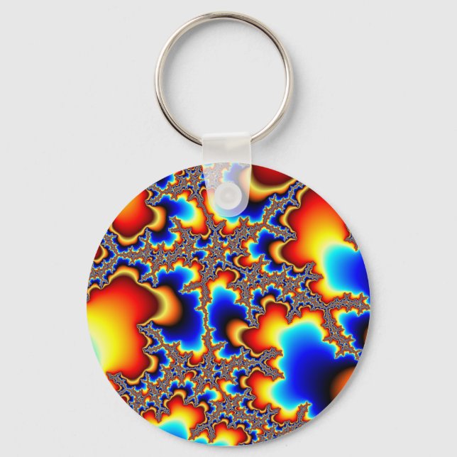 What Next - Fractal Key Ring (Front)