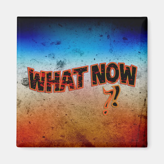 What Now ?! Magnet (Front)