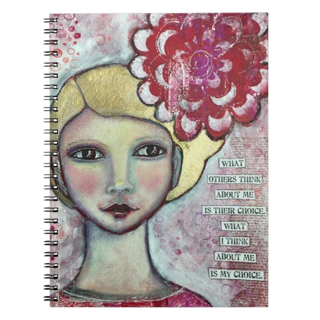 What others think about me spiral notebook (Front)