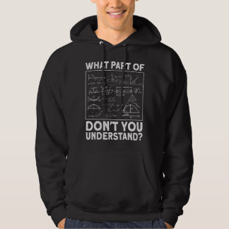 What part don't understand Physicist Math Teacher  Hoodie