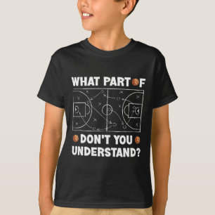 What Part Of Don't You Understand Fun Sketll Coach T-Shirt
