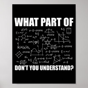 What Part Of Dont You Understand Poster