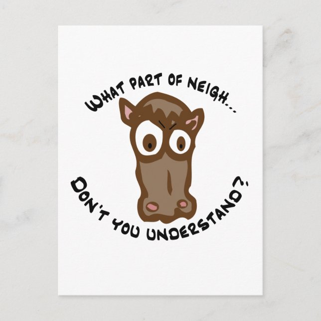 What part of Neigh... Postcard (Front)