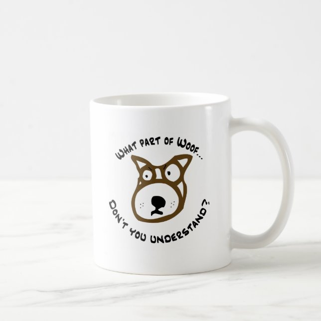 What part of Woof... Coffee Mug (Right)