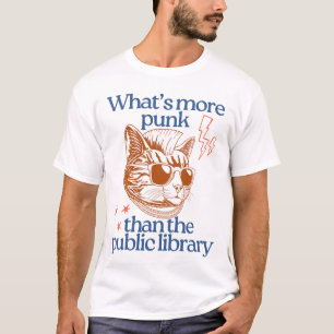 What’s more punk than the public library T-Shirt