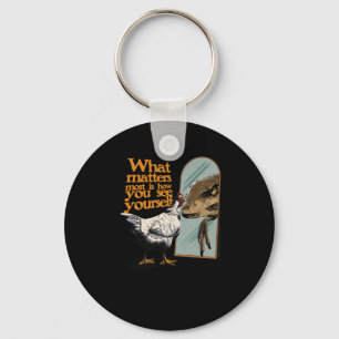 What S Most Is How You See Yourself Sticker  Key Ring