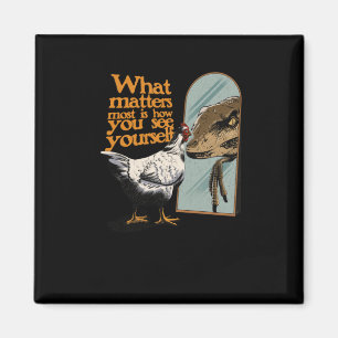 What S Most Is How You See Yourself Sticker  Magnet