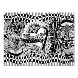 What’s Next? – Black and White Surreal Hand-Drawn Photo Print