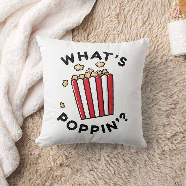 What’s Poppin’ Cushion (Blanket)