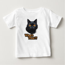 What’s That?! Black Cat in a Surprise Pose