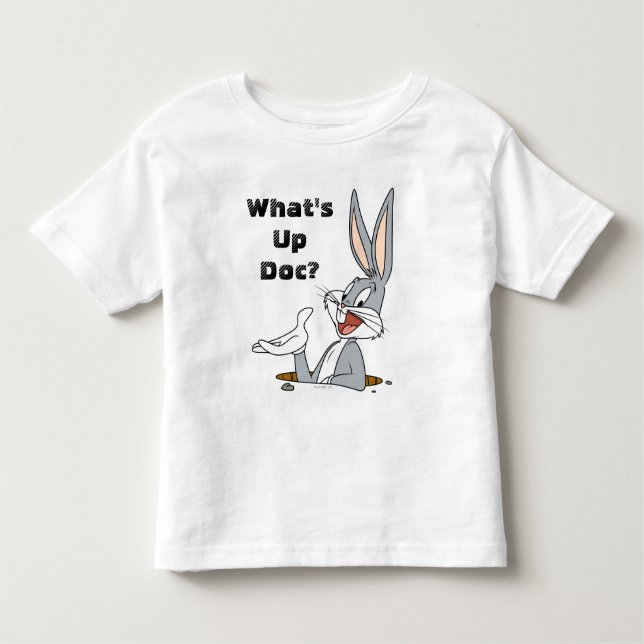 WHAT’S UP DOC?™ BUGS BUNNY™ Rabbit Hole Toddler T-Shirt (Front)