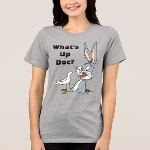 WHAT’S UP DOC?™ BUGS BUNNY™ Rabbit Hole Tri-Blend Shirt