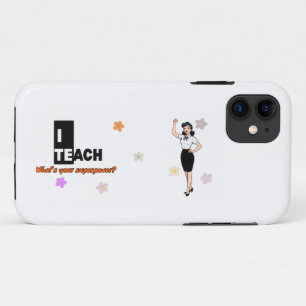 What’s Your Superpower Stickers – Teacher Gift Case-Mate iPhone Case