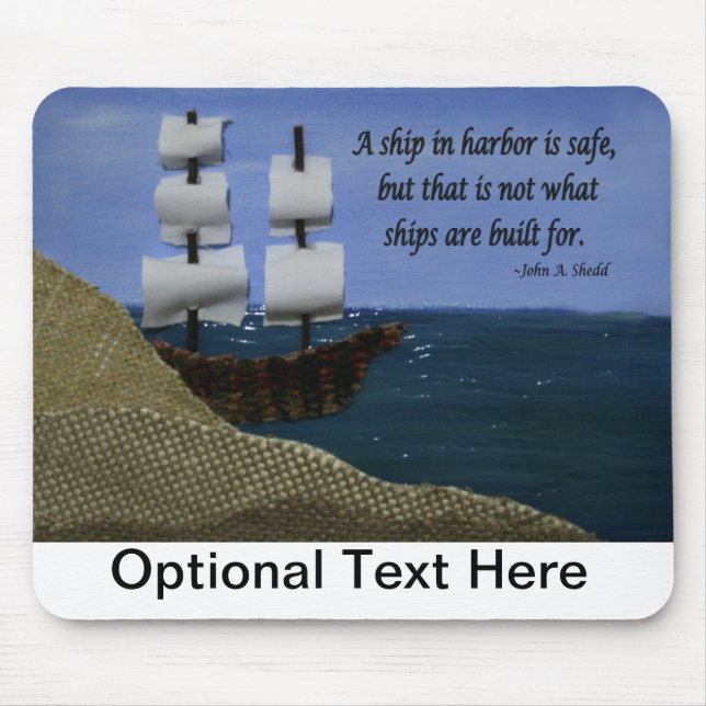 What Ships are Built For Mouse Pad (Front)