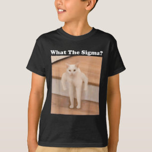 What Sigma Meme Cat Meme Internet Memes Funny Meme T-Shirt