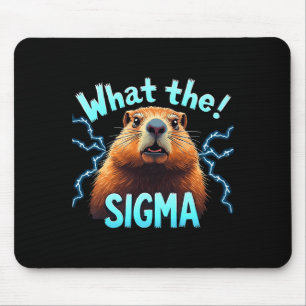 What Sigma Meme Vintage Woodchuck For Ground-hog L Mouse Pad
