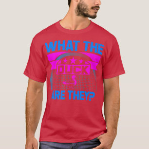 What The Duck Are They Twins Gender Reveal Premium T-Shirt