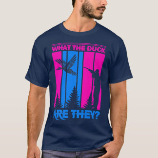 What The Duck Are They Twins Gender Reveal  T-Shirt
