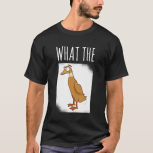 What The Duck Duck Morning Grouch Coffee Rubber Du T-Shirt