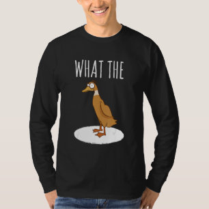 What The Duck Duck Morning Grouch Coffee Rubber Du T-Shirt