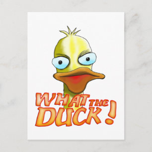 What the Duck! Postcard