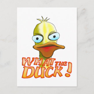 What the Duck! Postcard
