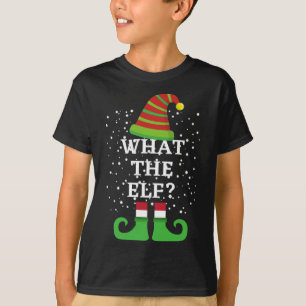 What The Elf Family Matching Christmas Costume T-Shirt
