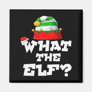 What The Elf _ Family Matching Christmas Group Paj Magnet