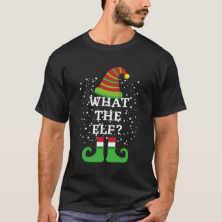 What The Elf Family Matching Group Christmas Costu T-Shirt