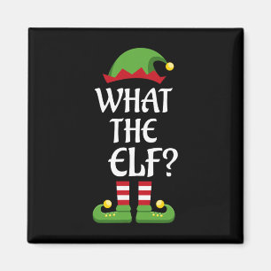 What The Elf Family Matching Group Christmas  Magnet