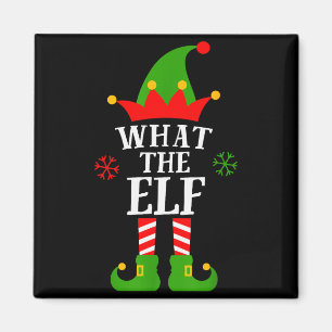 What The Elf Funny Matching Family Group Christmas Magnet