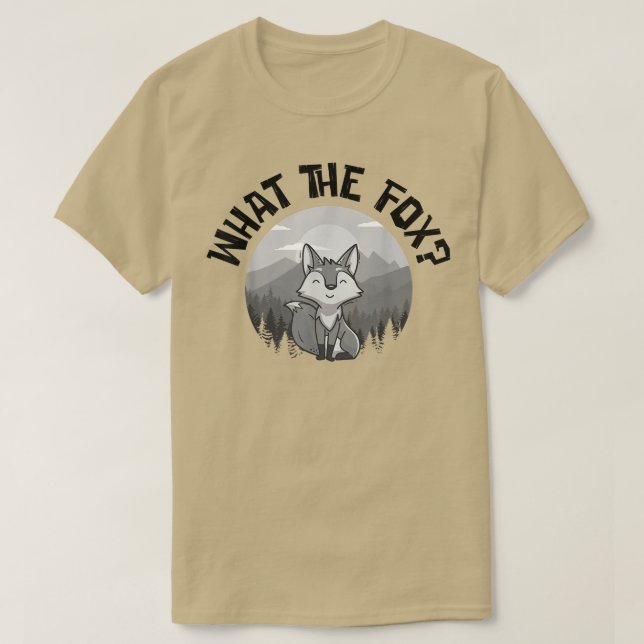 What The Fo Lover, Funny Animal For Men Women, Ret T-Shirt (Design Front)