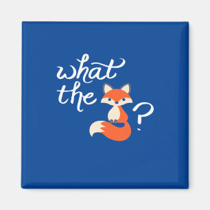 What The Fox Baby Magnet