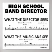 What the High School Band Sees