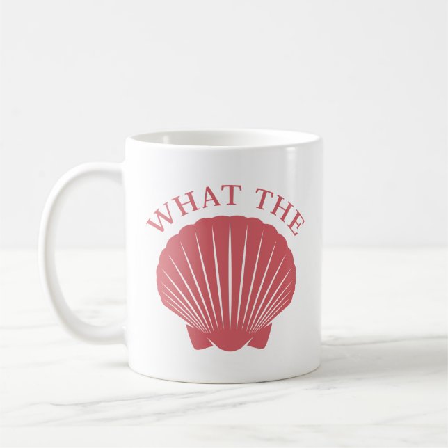 What The Shell Coffee Mug (Left)
